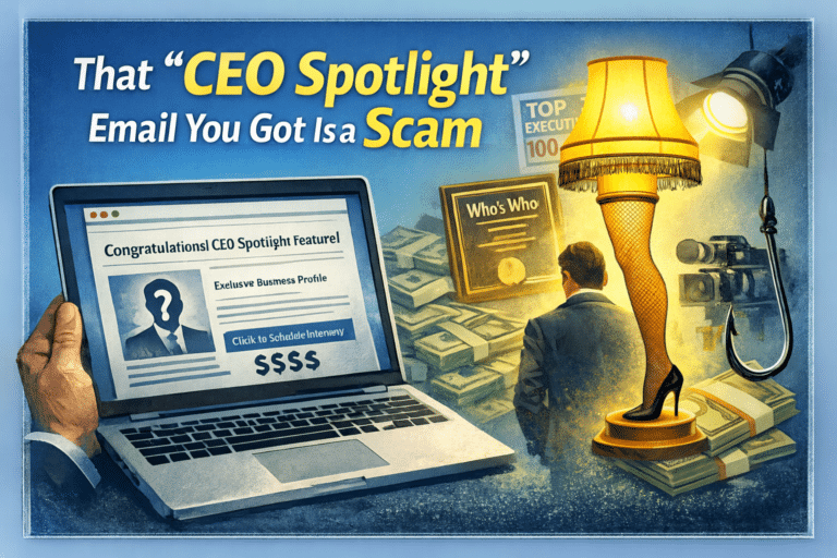 CEO Spotlight Scam